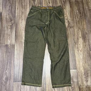 Y2K Enyce Jeans Mens 34x32 Distressed Straight Baggy Street Grunge Denim